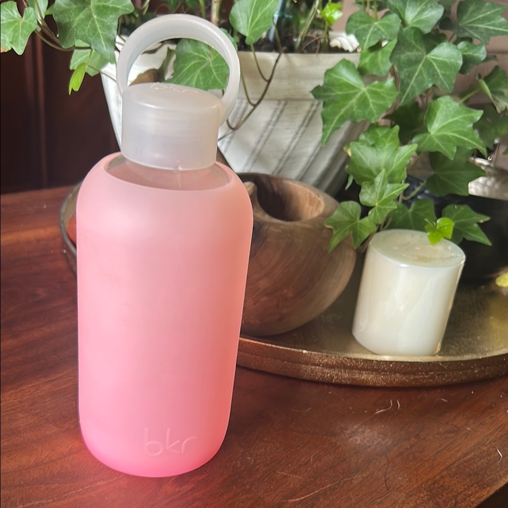 Pink BKR Water Bottle